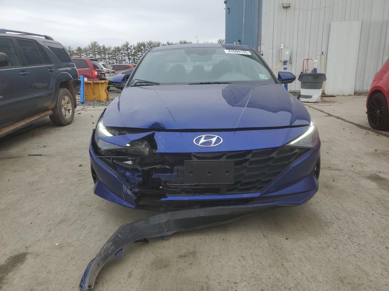 2022 HYUNDAI ELANTRA SEL VIN:5NPLS4AGXNH080718