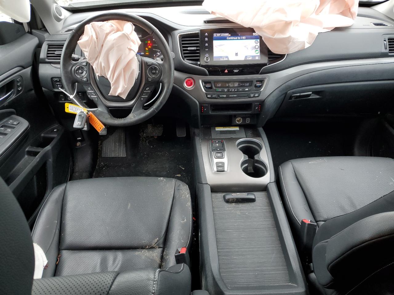 2022 HONDA RIDGELINE RTL VIN:5FPYK3F70NB028299