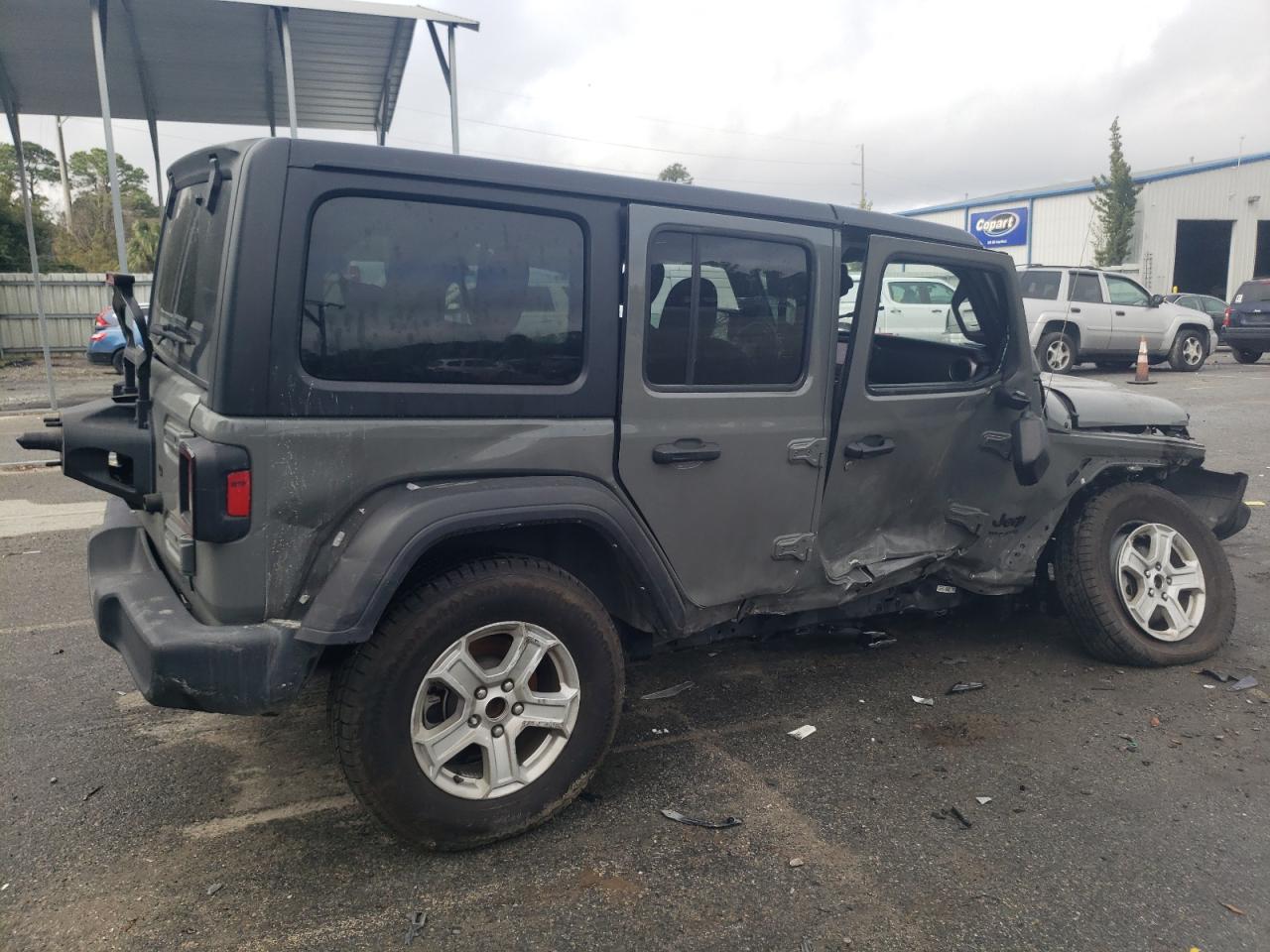 2022 JEEP WRANGLER UNLIMITED SPORT VIN:1C4HJXDN2NW251007