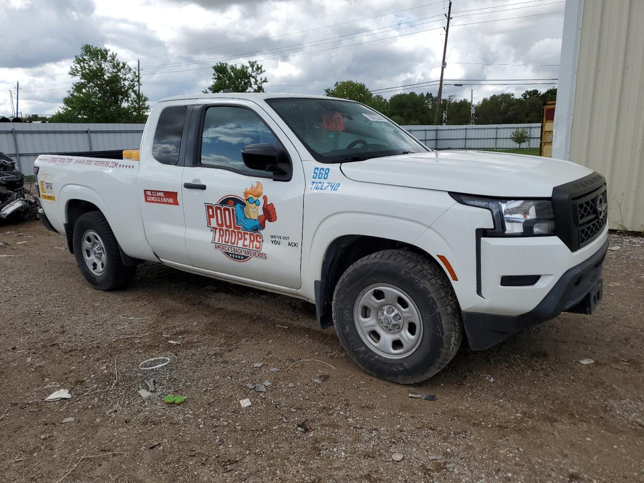 2022 NISSAN FRONTIER S VIN:1N6ED1CL4NN660071