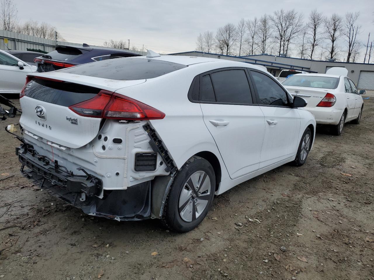 2022 HYUNDAI IONIQ BLUE VIN:KMHC65LCXNU281198