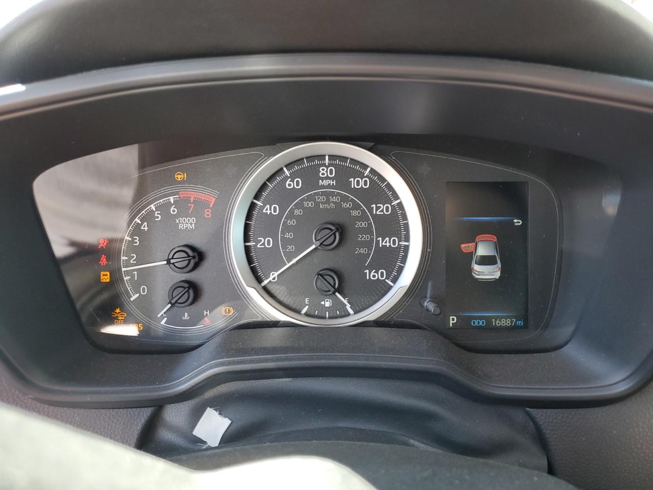 2022 TOYOTA COROLLA LE VIN:JTDEPMAE2NJ197242