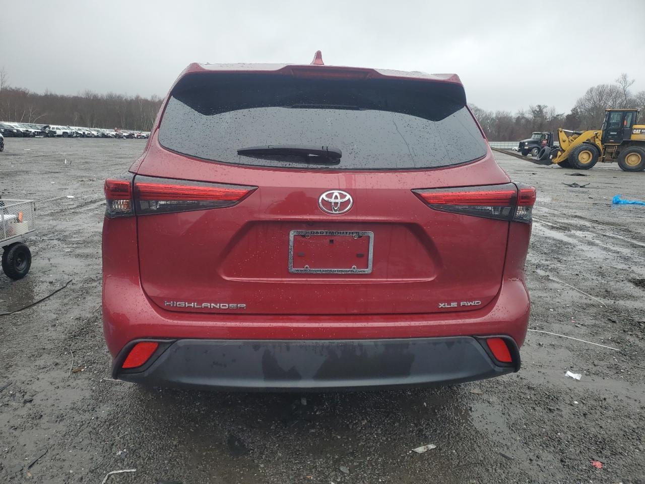 2022 TOYOTA HIGHLANDER XLE VIN:5TDGZRBH6NS236913