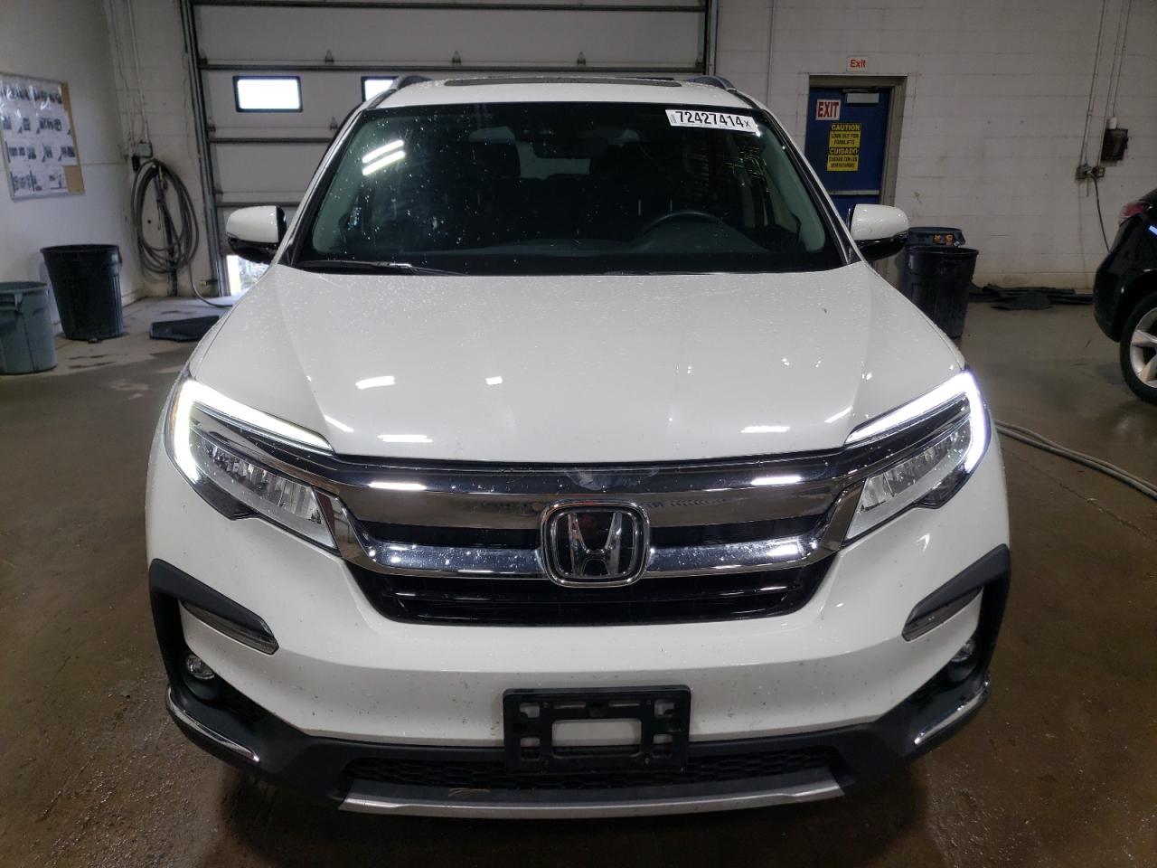 2022 HONDA PILOT ELITE VIN:5FNYF6H00NB025854