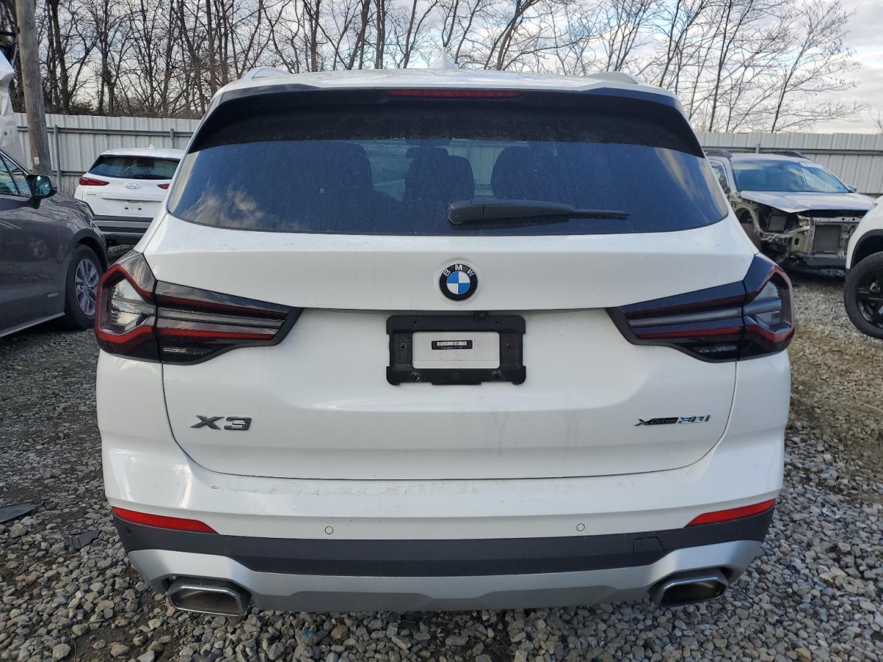 2022 BMW X3 XDRIVE30I VIN:5UX53DP00N9J71987