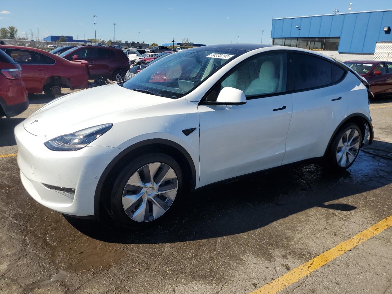 2022 TESLA MODEL Y  VIN:7SAYGAEE9NF396109
