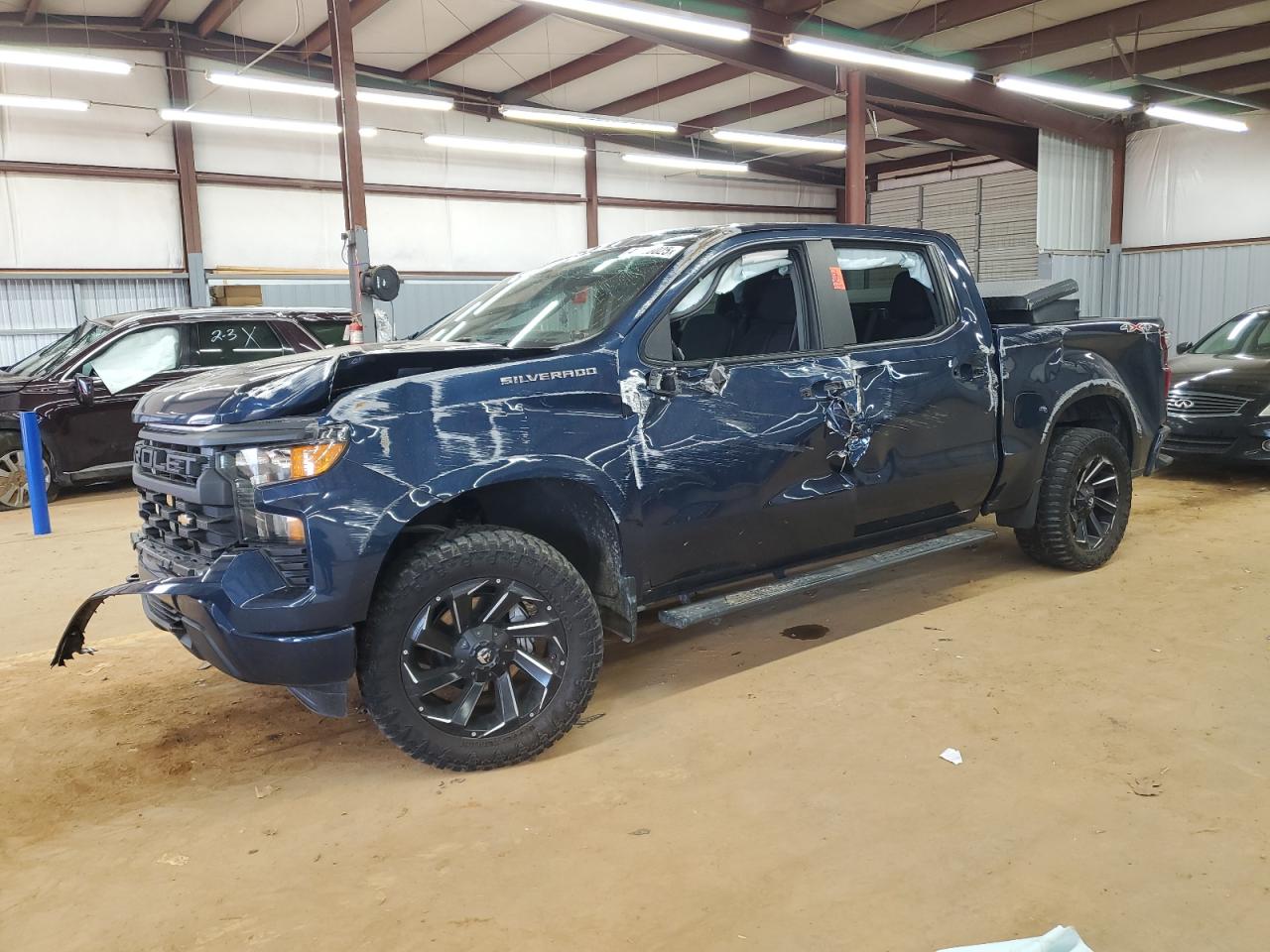 2022 CHEVROLET SILVERADO K1500 CUSTOM VIN:1GCPDBEK4NZ533187