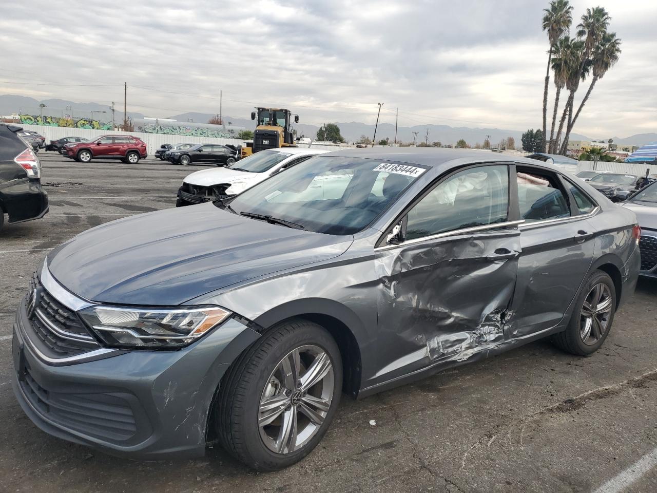 2022 VOLKSWAGEN JETTA SE VIN:3VWEM7BU4NM008784