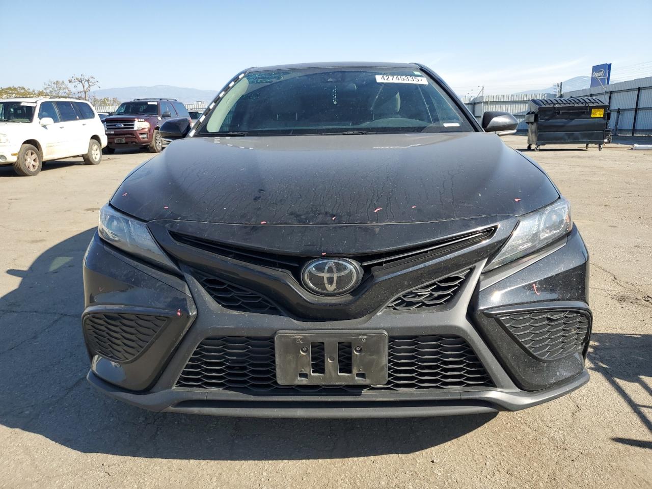 2023 TOYOTA CAMRY SE NIGHT SHADE VIN:4T1G11BK2PU101927