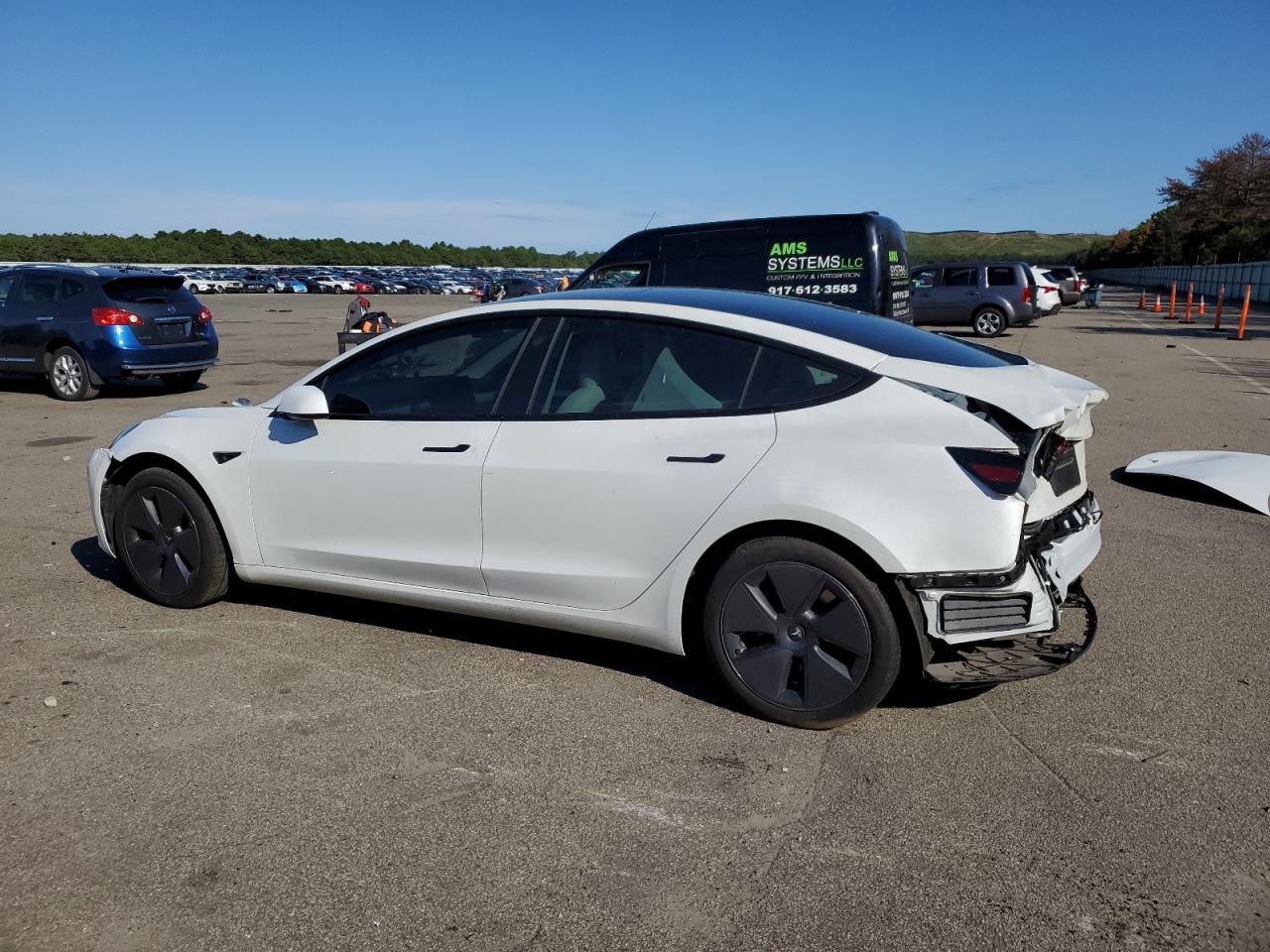 2022 TESLA MODEL 3  VIN:5YJ3E1EB5NF270669