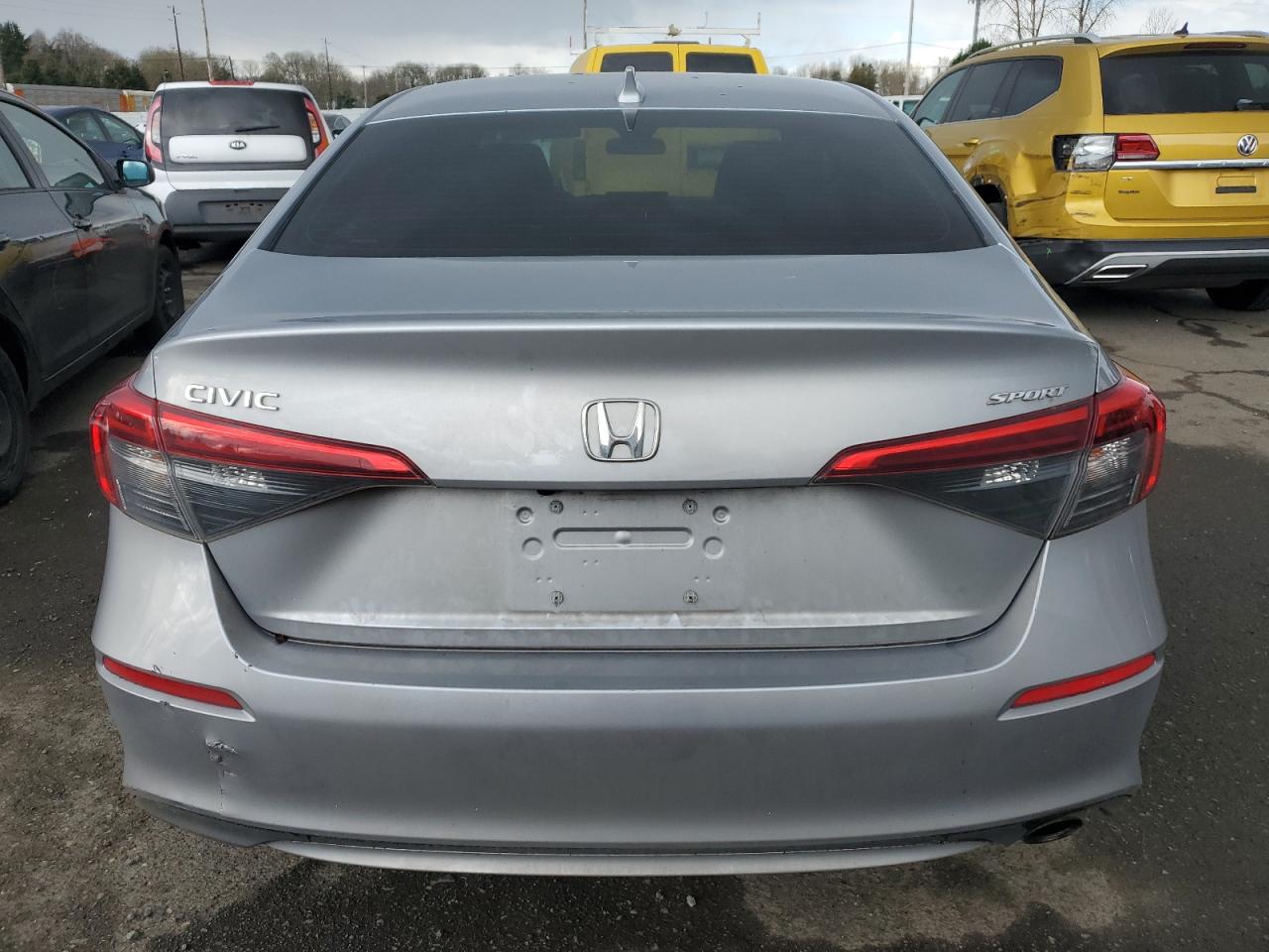 2022 HONDA CIVIC SPORT VIN:2HGFE2F52NH530551