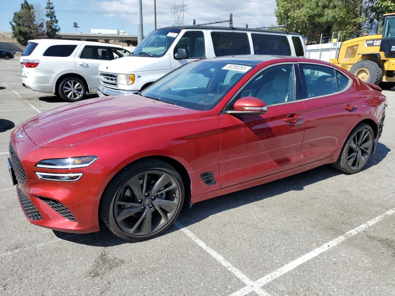 2023 GENESIS G70 BASE VIN:KMTG34TA8PU120814