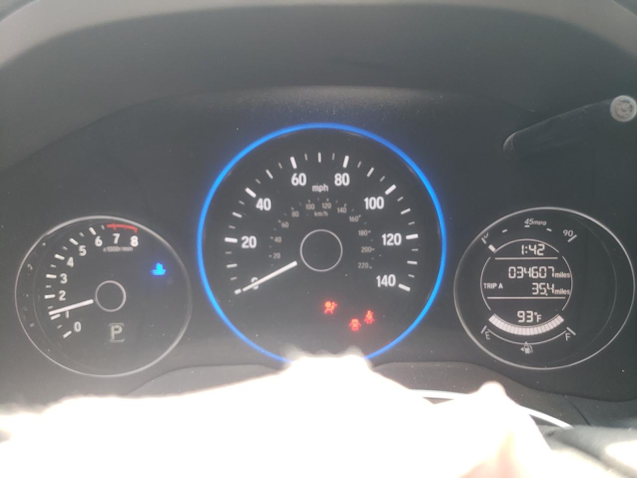 2022 HONDA HR-V SPORT VIN:3CZRU5H15NM706000