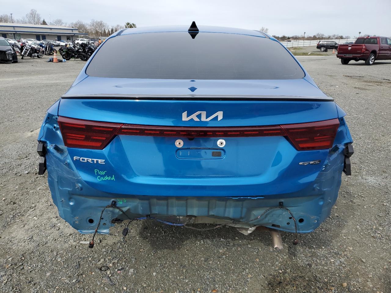 2022 KIA FORTE GT LINE VIN:3KPF54AD5NE475789