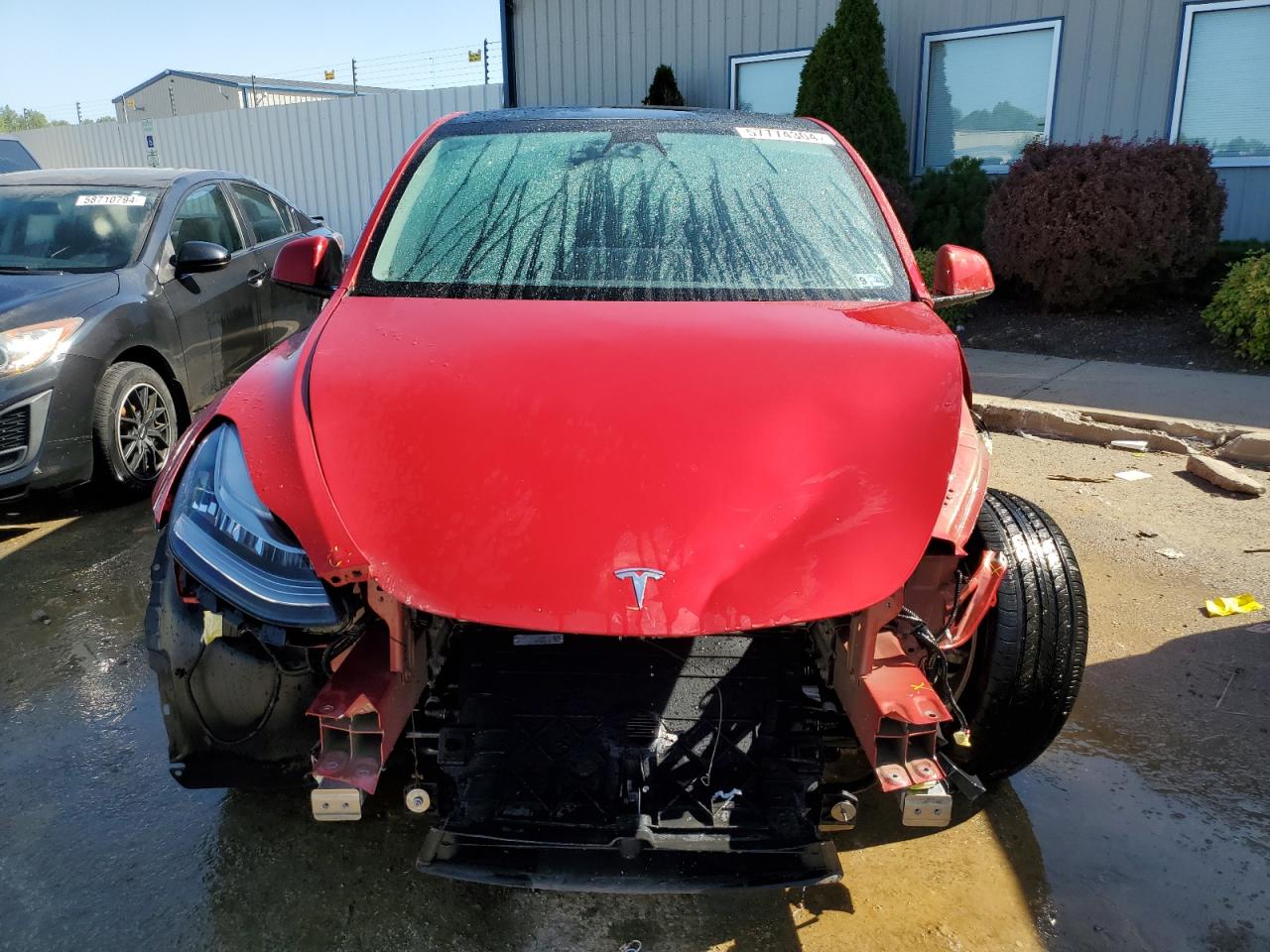 2022 TESLA MODEL Y  VIN:7SAYGDEE6NA014763