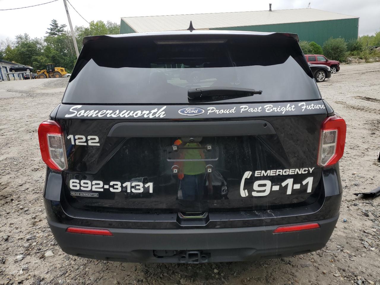 2022 FORD EXPLORER POLICE INTERCEPTOR VIN:1FM5K8ABXNGA07871