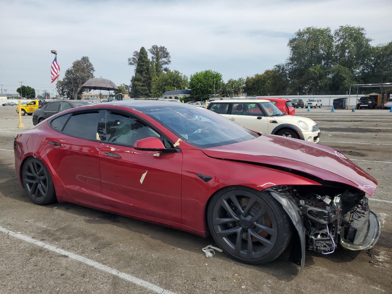 2023 TESLA MODEL S VIN:5YJSA1E56PF518514