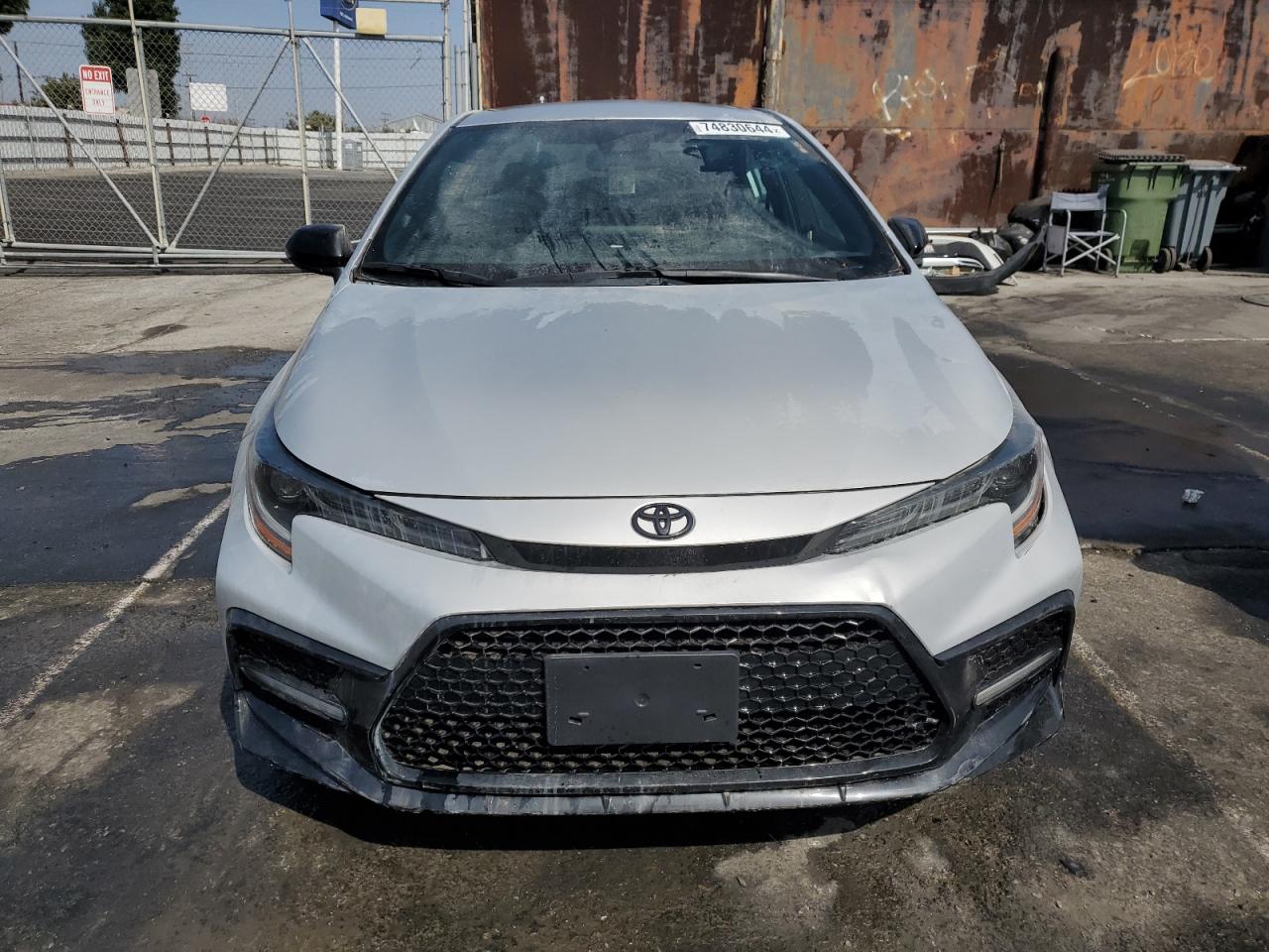 2022 TOYOTA COROLLA SE VIN:5YFS4MCE4NP123230