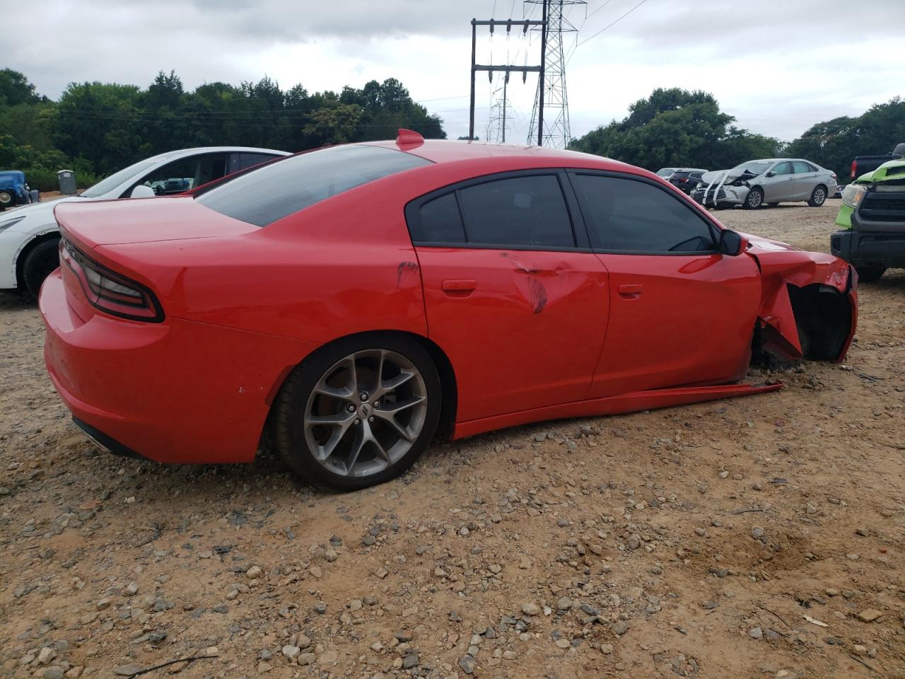 2022 DODGE CHARGER SXT VIN:2C3CDXBG6NH198093