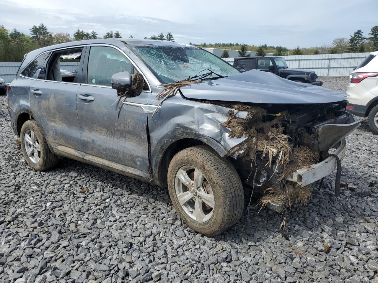 2022 KIA SORENTO LX VIN:5XYRGDLC3NG121932