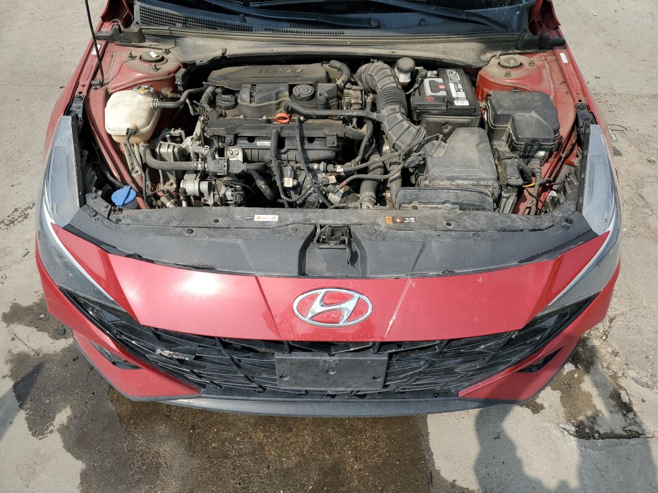 2022 HYUNDAI ELANTRA N LINE VIN:KMHLR4AF1NU239727