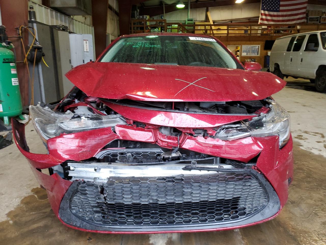 2022 TOYOTA COROLLA LE VIN:5YFEPMAE8NP385176