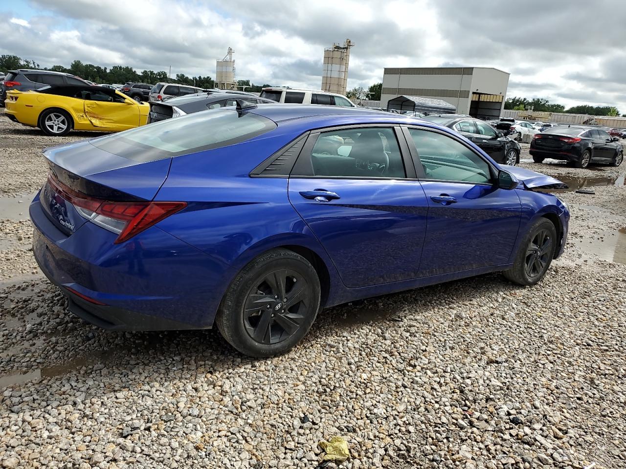 2023 HYUNDAI ELANTRA BLUE VIN:KMHLM4AJ6PU033325