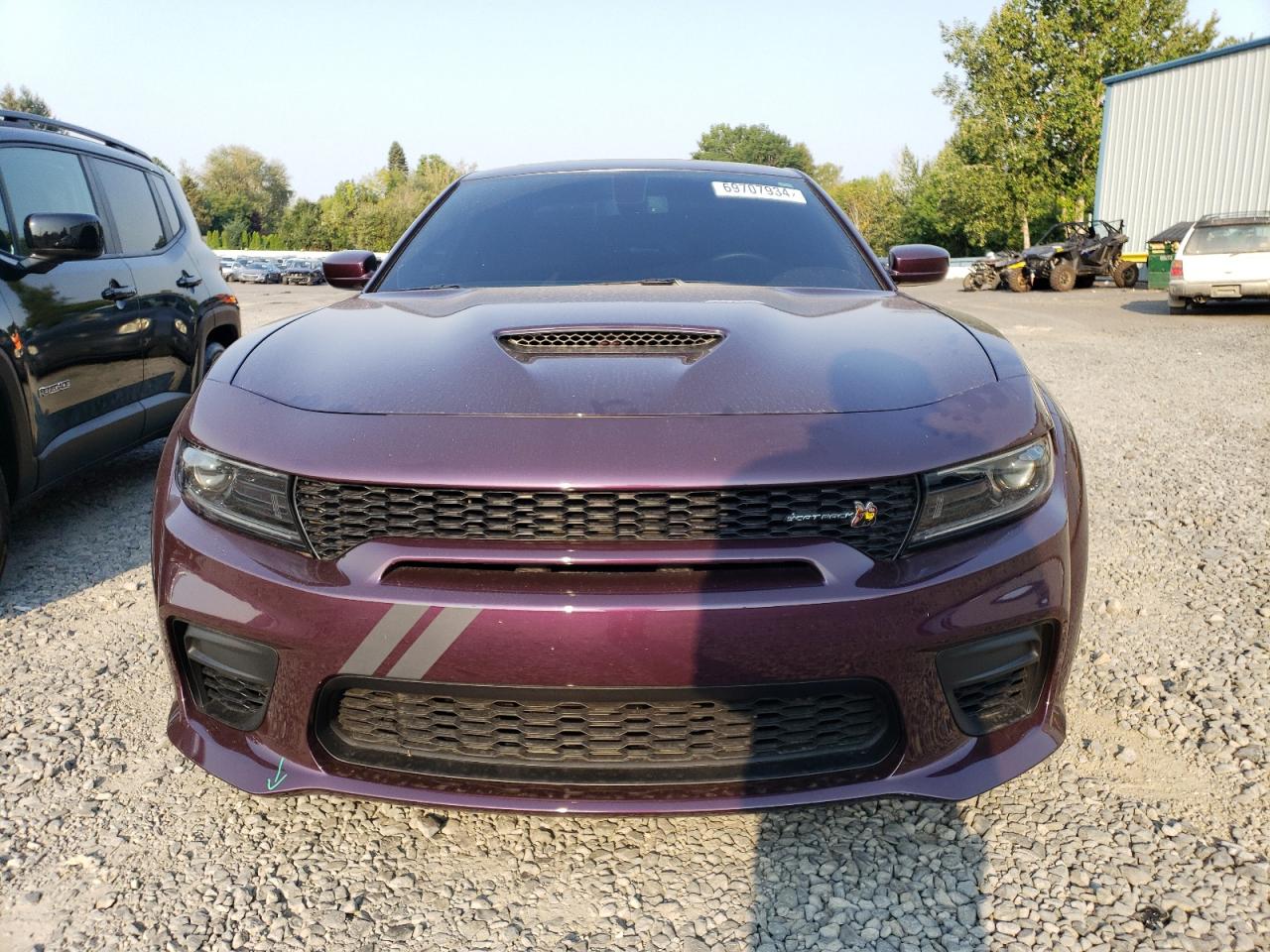 2022 DODGE CHARGER SCAT PACK VIN:2C3CDXGJ5NH246039