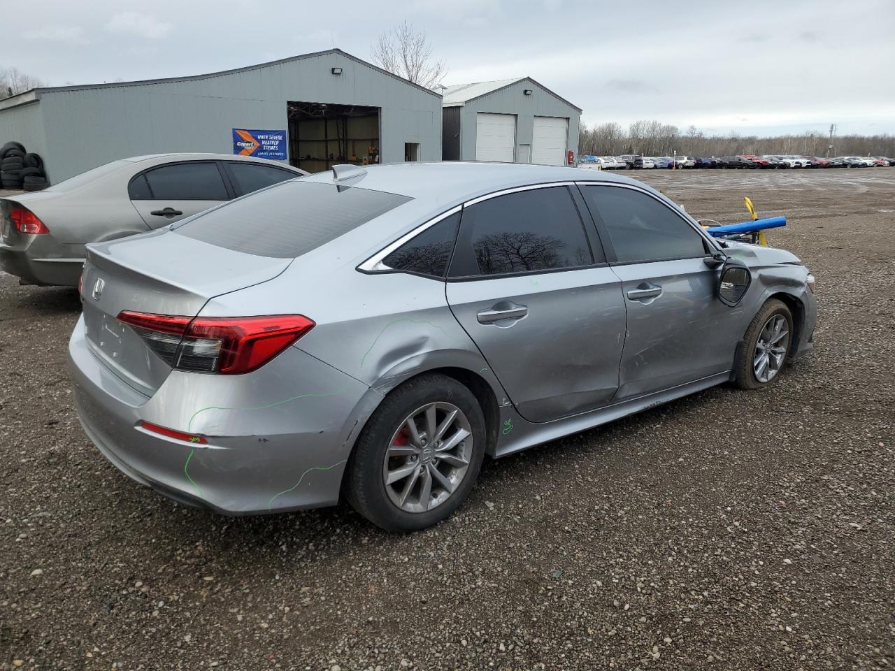 2022 HONDA CIVIC EX VIN:2HGFE2F38NH124790