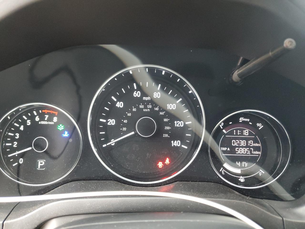 2022 HONDA HR-V SPORT VIN:3CZRU6H13NM770526
