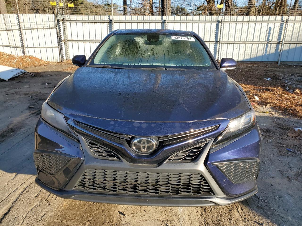 2022 TOYOTA CAMRY SE VIN:4T1T11AKXNU629986