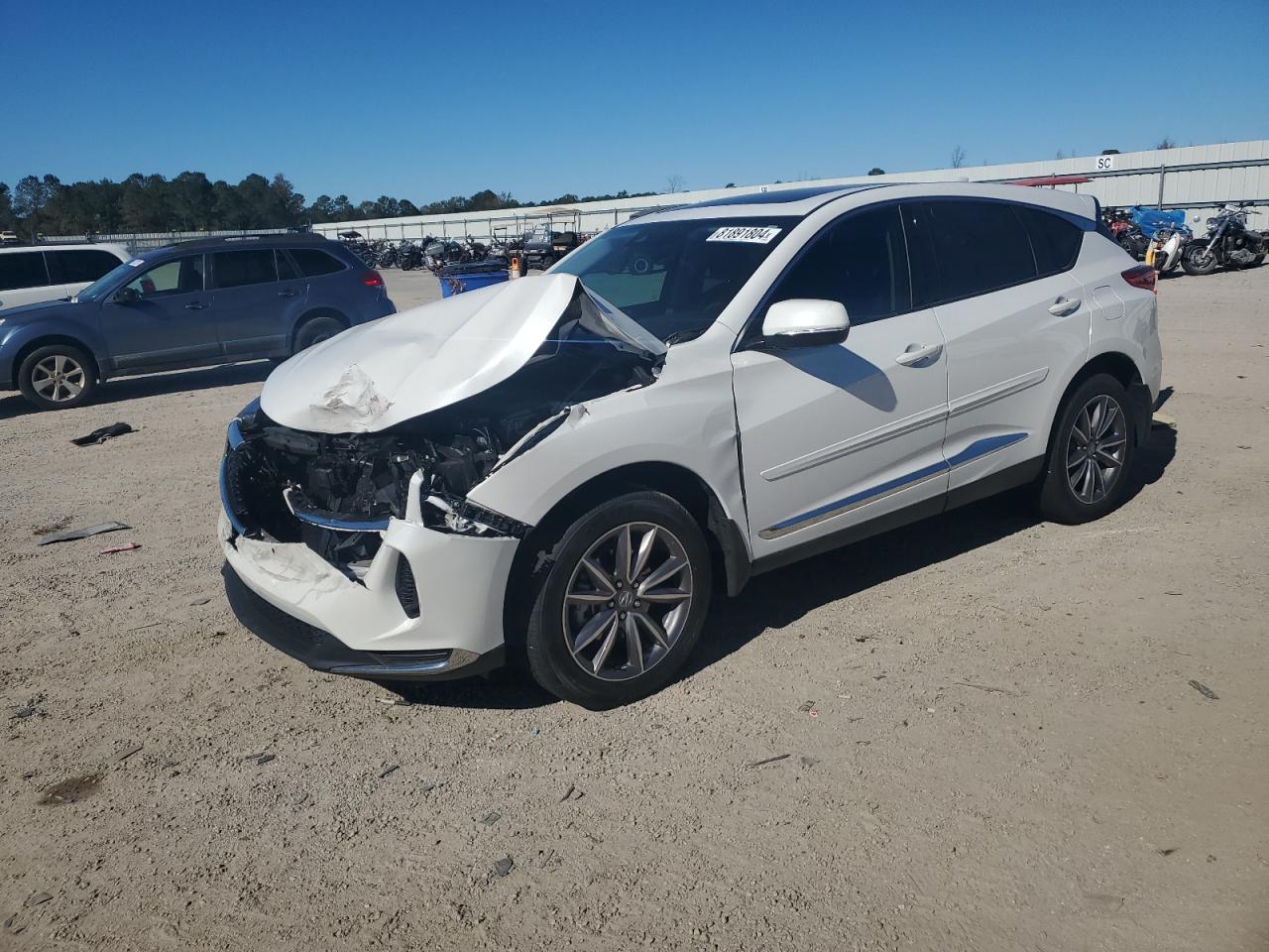 2022 ACURA RDX TECHNOLOGY VIN:5J8TC1H53NL003587