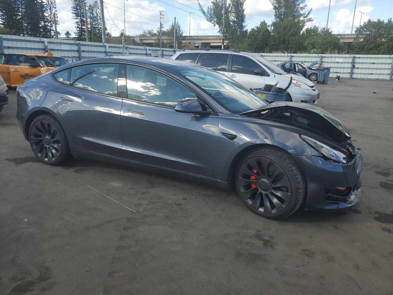 2022 TESLA MODEL 3  VIN:5YJ3E1EC2NF260299