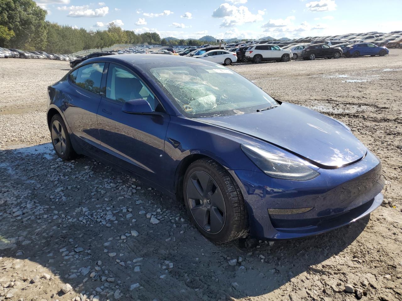 2022 TESLA MODEL 3  VIN:5YJ3E1EB4NF344390