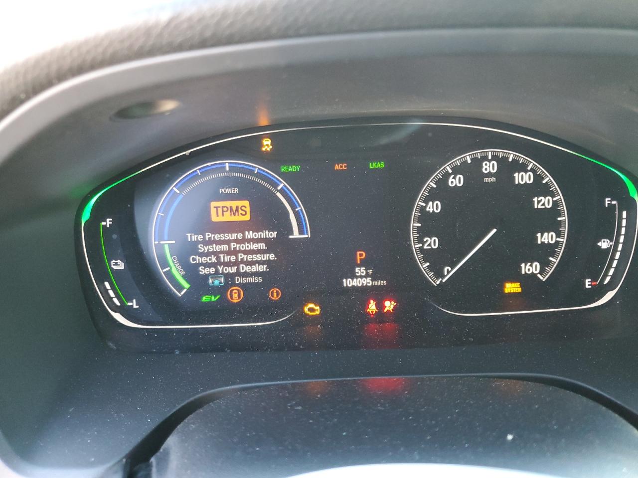 2022 HONDA INSIGHT EX VIN:19XZE4F51NE017651