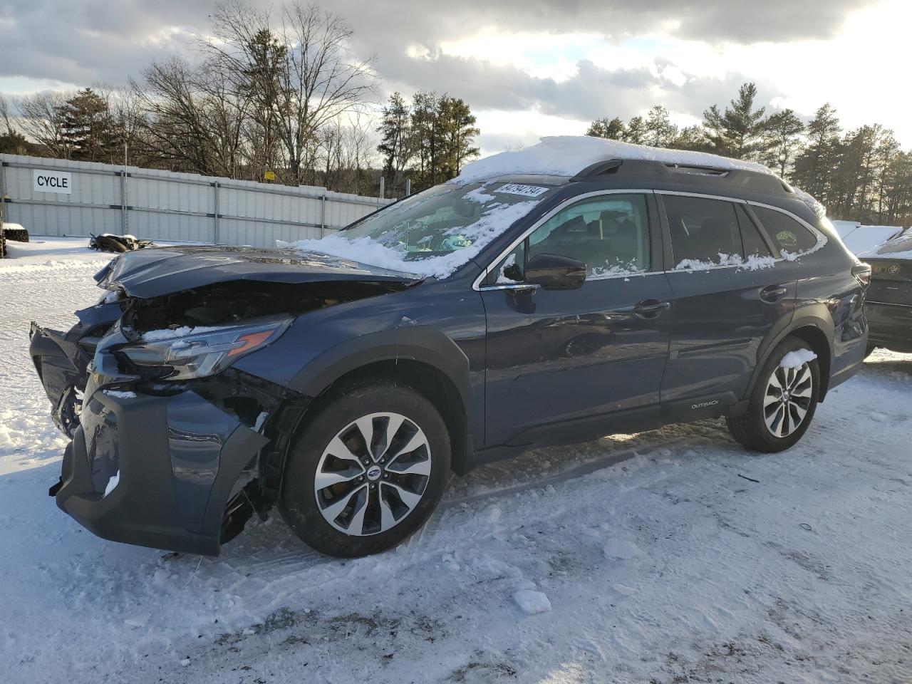 2024 SUBARU OUTBACK LIMITED VIN:4S4BTANC3R3136560