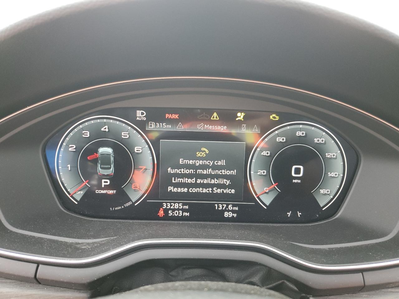 2022 AUDI A5 PRESTIGE 45 VIN:WAUYAGF54NN008234