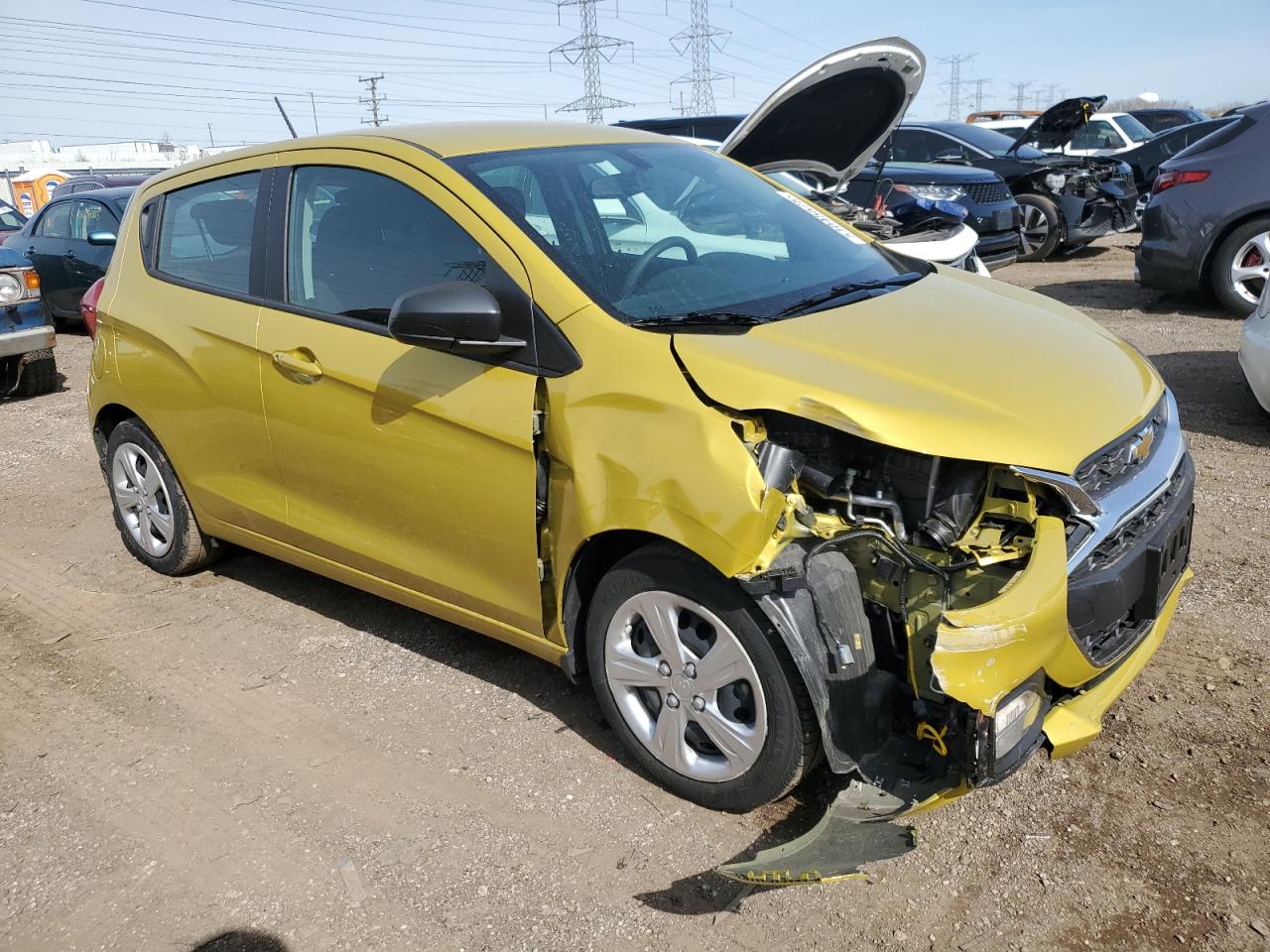 2022 CHEVROLET SPARK LS VIN:KL8CB6SA9NC027776