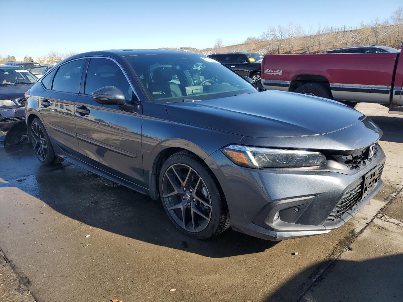 2022 HONDA CIVIC SPORT TOURING VIN:19XFL1H81NE004025