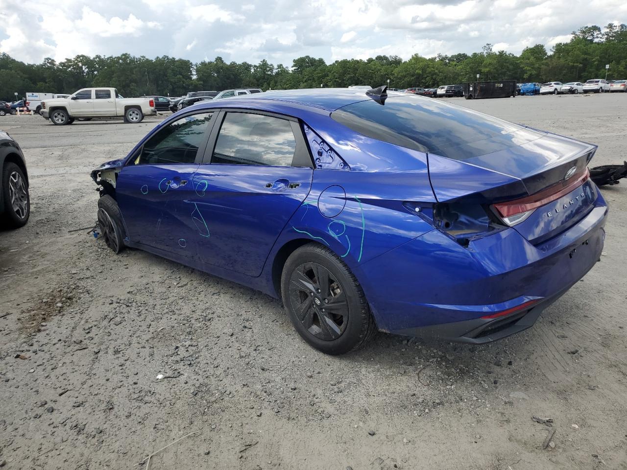 2022 HYUNDAI ELANTRA SEL VIN:KMHLS4AG1NU314505