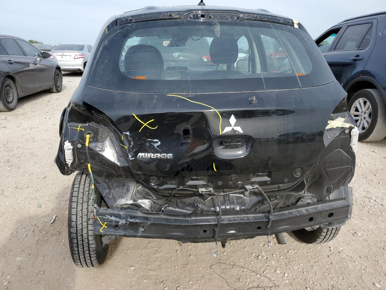 2024 MITSUBISHI MIRAGE ES VIN:ML32AUHJ1RH008491