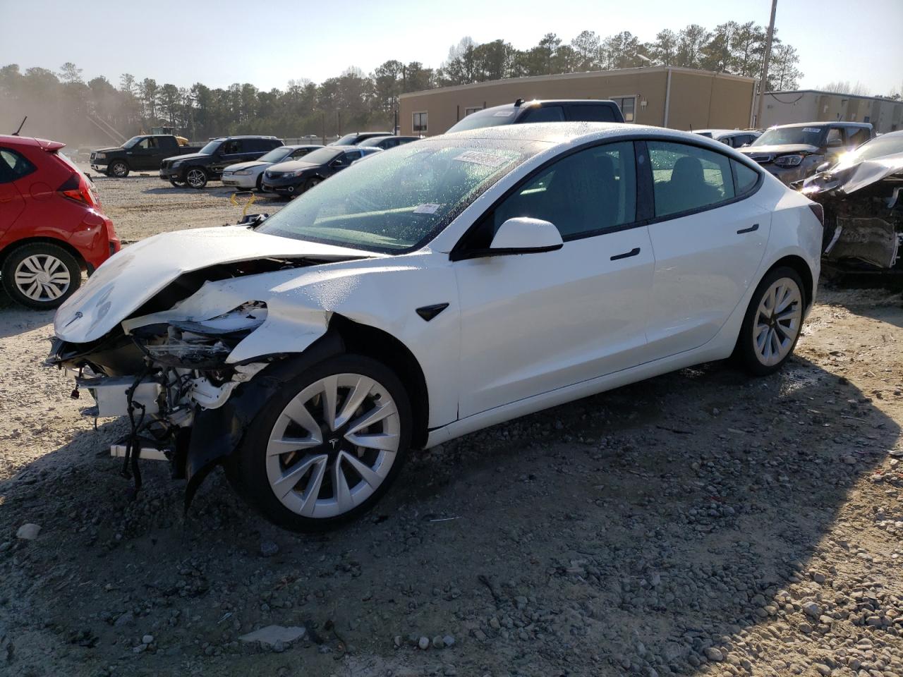 2022 TESLA MODEL 3  VIN:5YJ3E1EB8NF123181