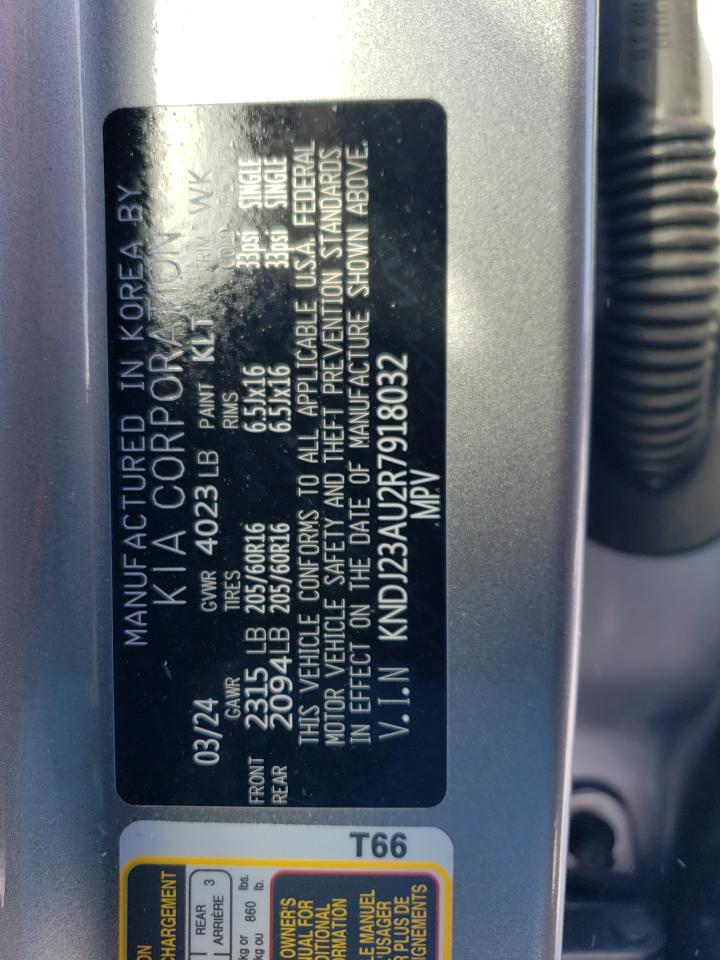 2024 KIA SOUL LX VIN:KNDJ23AU2R7918032