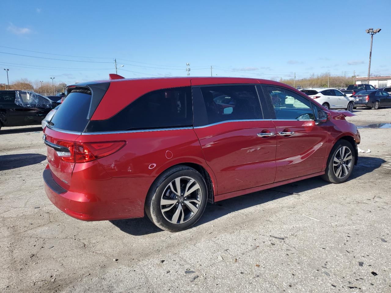 2023 HONDA ODYSSEY TOURING VIN:5FNRL6H81PB022936