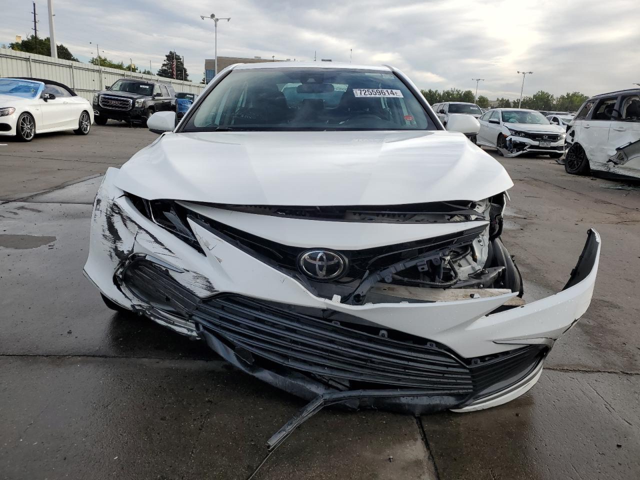2022 TOYOTA CAMRY LE VIN:4T1C11AKXNU628384