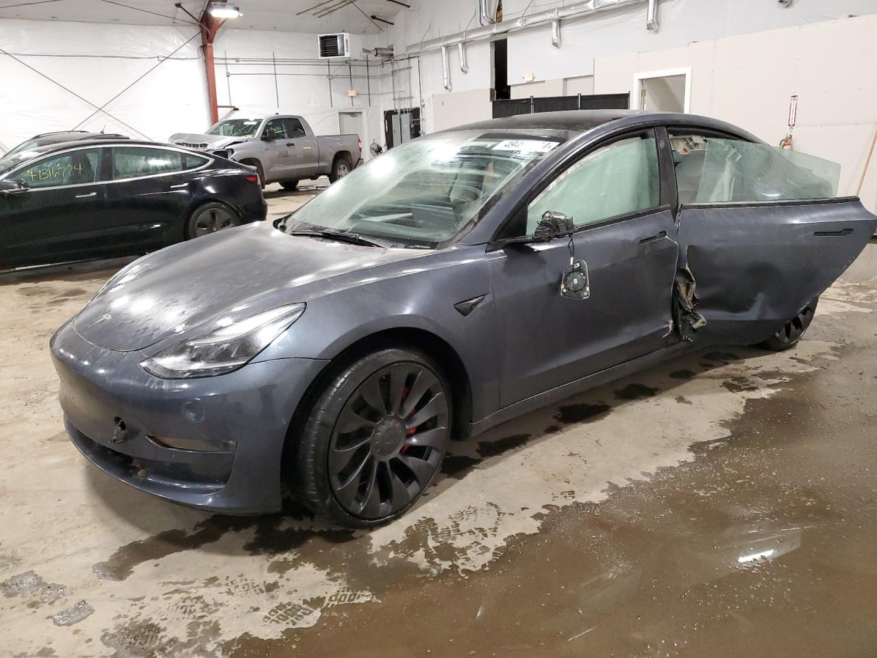 2022 TESLA MODEL 3  VIN:5YJ3E1EC2NF337043