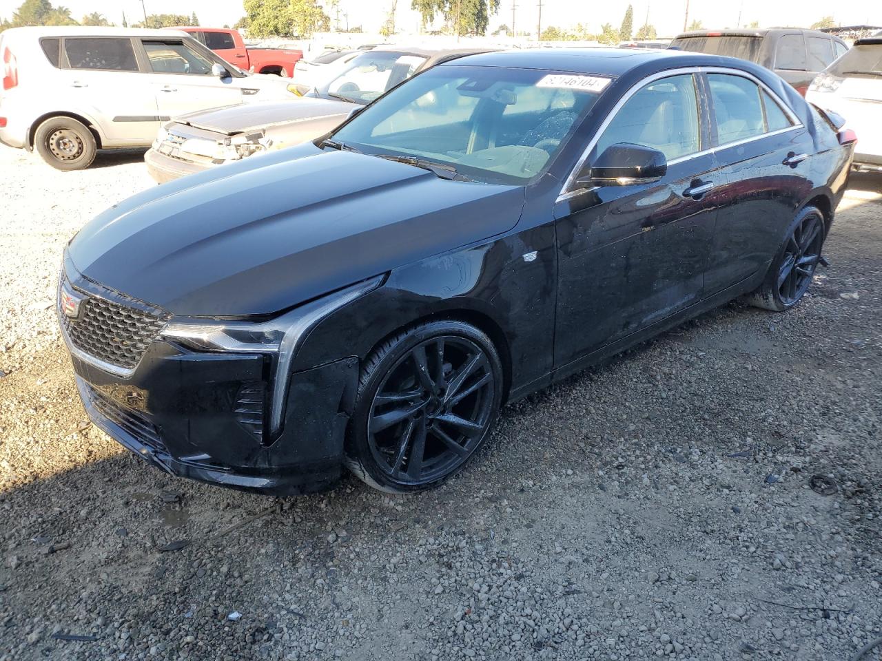 2024 CADILLAC CT4 LUXURY + VIN:1G6DJ5RK5R0129447