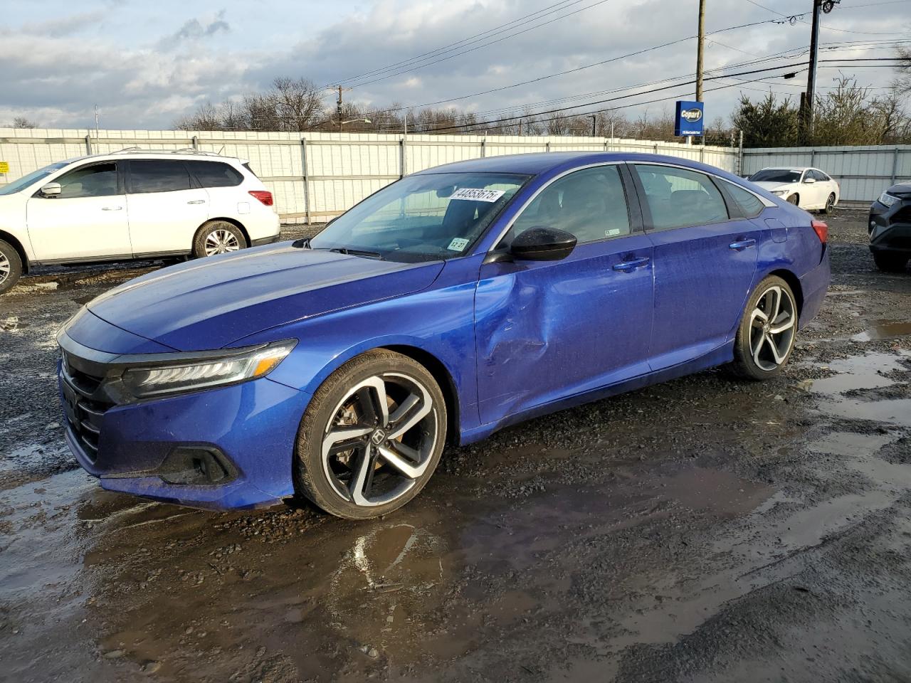2022 HONDA ACCORD SPORT VIN:1HGCV1F31NA083740