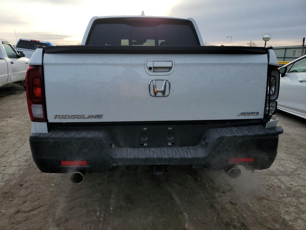2022 HONDA RIDGELINE RTL VIN:5FPYK3F5XNB020497