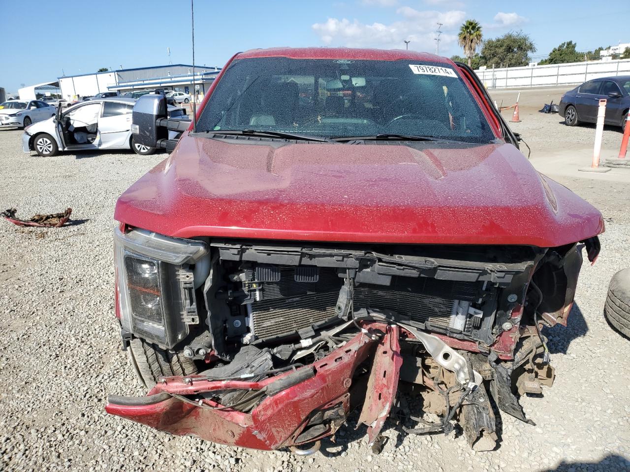 2022 FORD F150 SUPERCREW VIN:1FTFW1ED7NFB11918